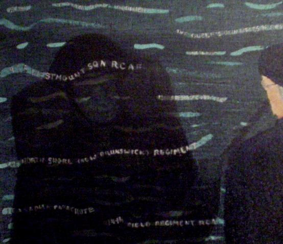 Detail of painting