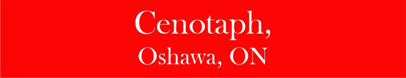 Cenotaph, Oshawa, Ontario