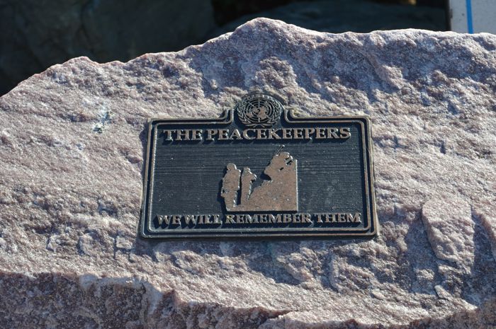 Peacekeepers Plaque