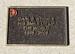 Memorial Plaque