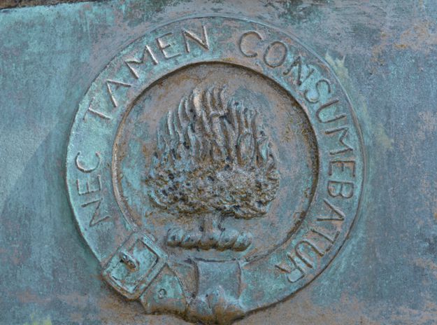 Detail of memorial