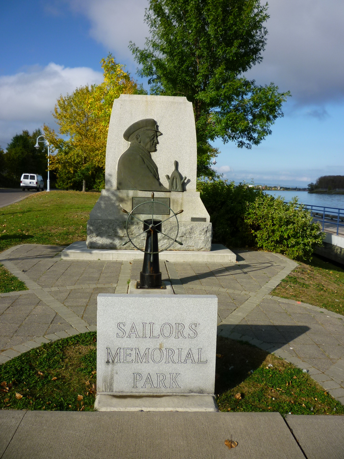 Entrance to park