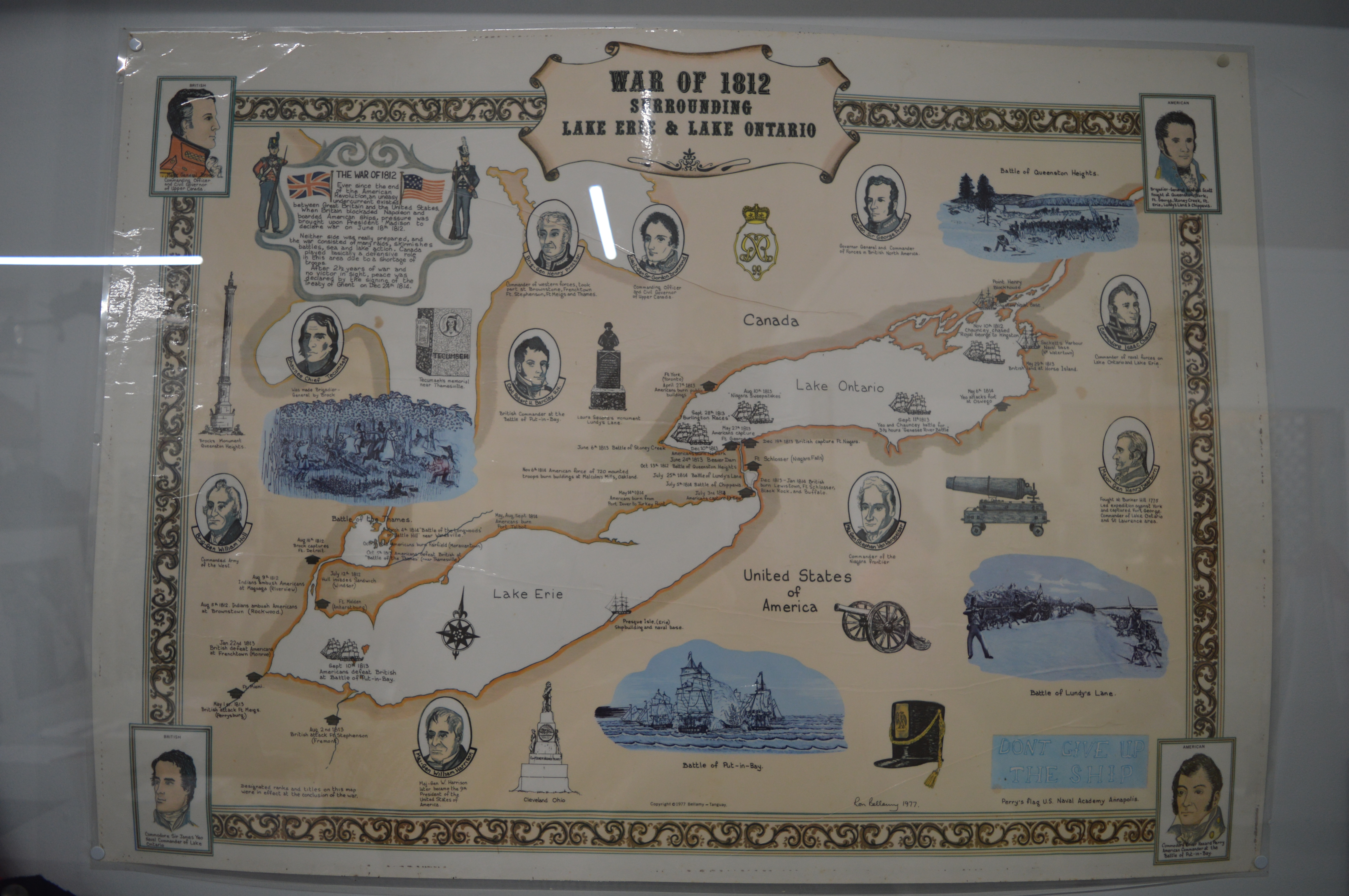 War of 1812 Map