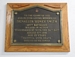 Memorial Plaque