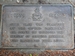 Memorial plaque