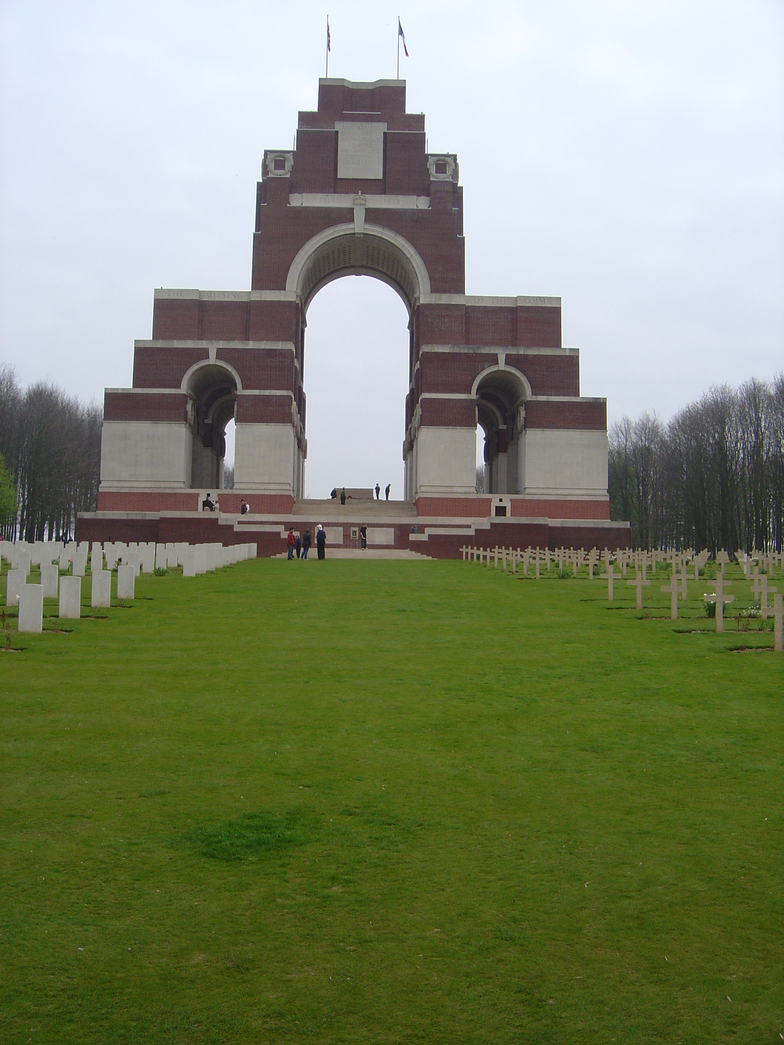 Memorial to the Missing of the Somme, Thiepval, France