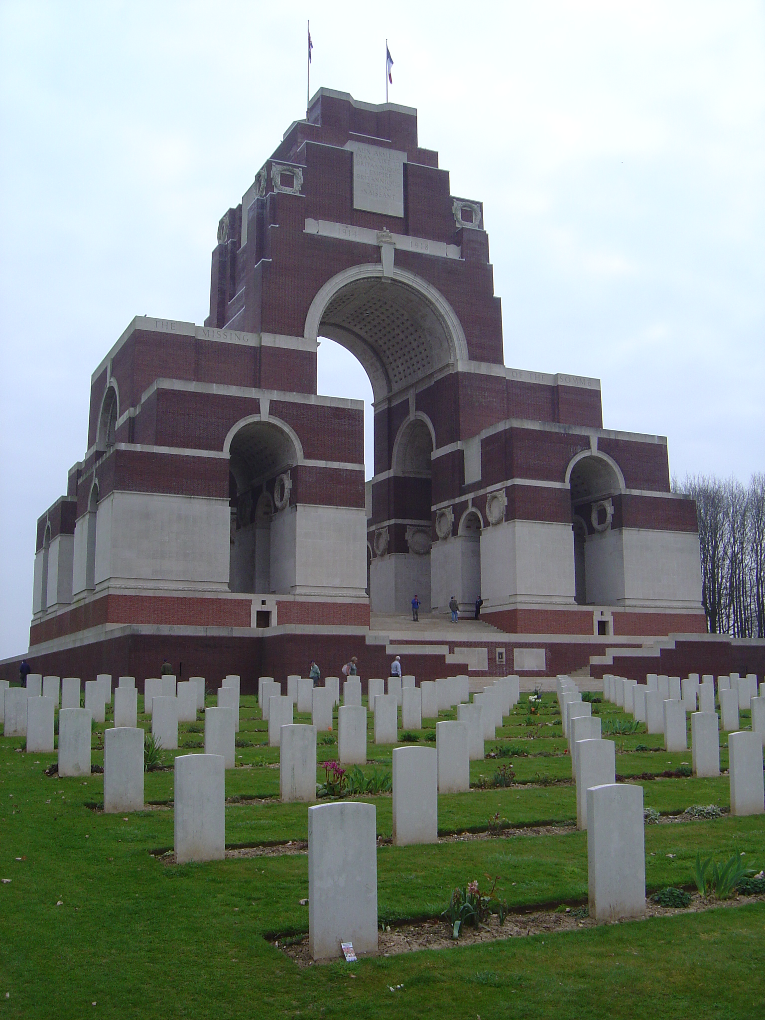 British and South African graves of unknown soldiers 