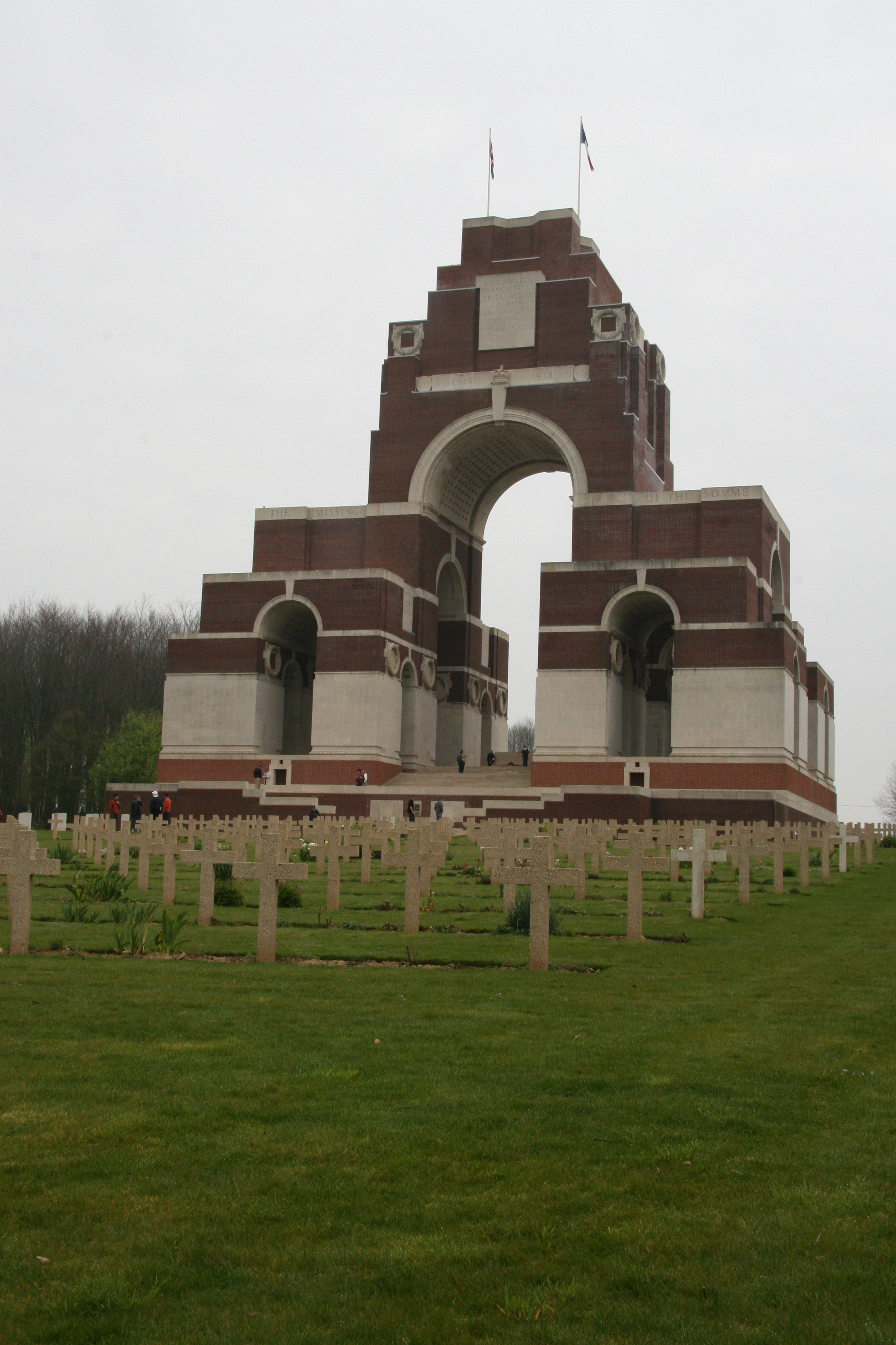 French graves of unknown soldiers 