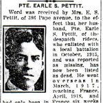 Earle Sylvester Pettit Newspaper Clipping